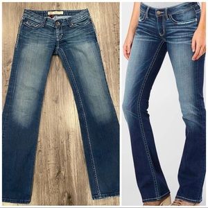 BKE Stella Boot Cut Low Rise Jeans 25x31 1/2